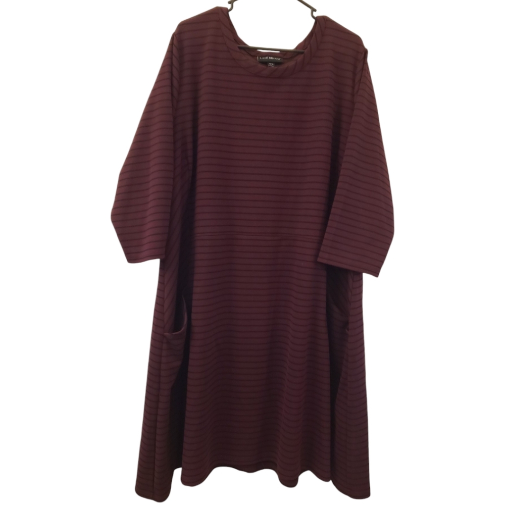 Lane Bryant striped dress